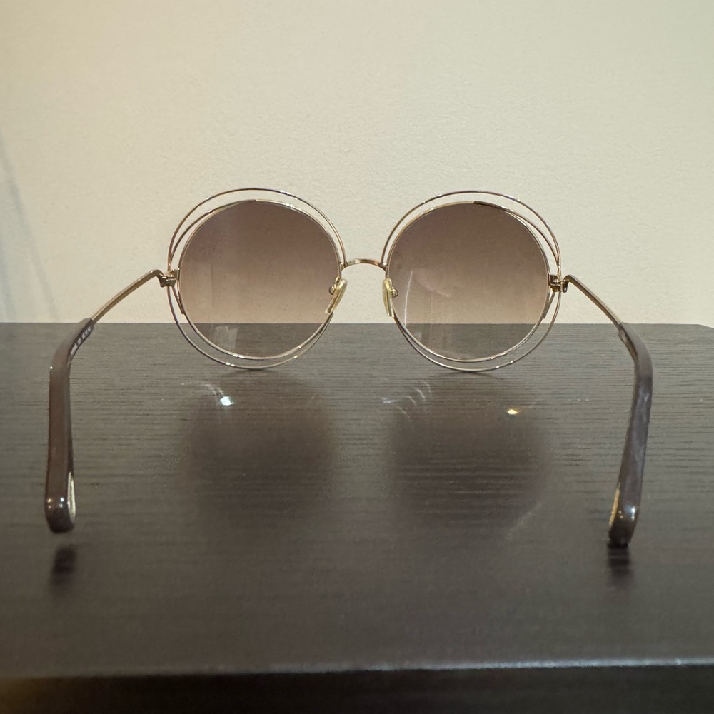 Chloè Carlina Sunglasses Gold - Picture 14 of 16